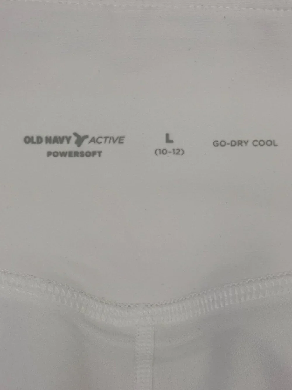 Old Navy Girl’s PowerSoft Active-Wear High-Waist Skort (Calla Lilies Off White)